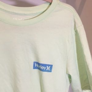 Hurley mint green shirt